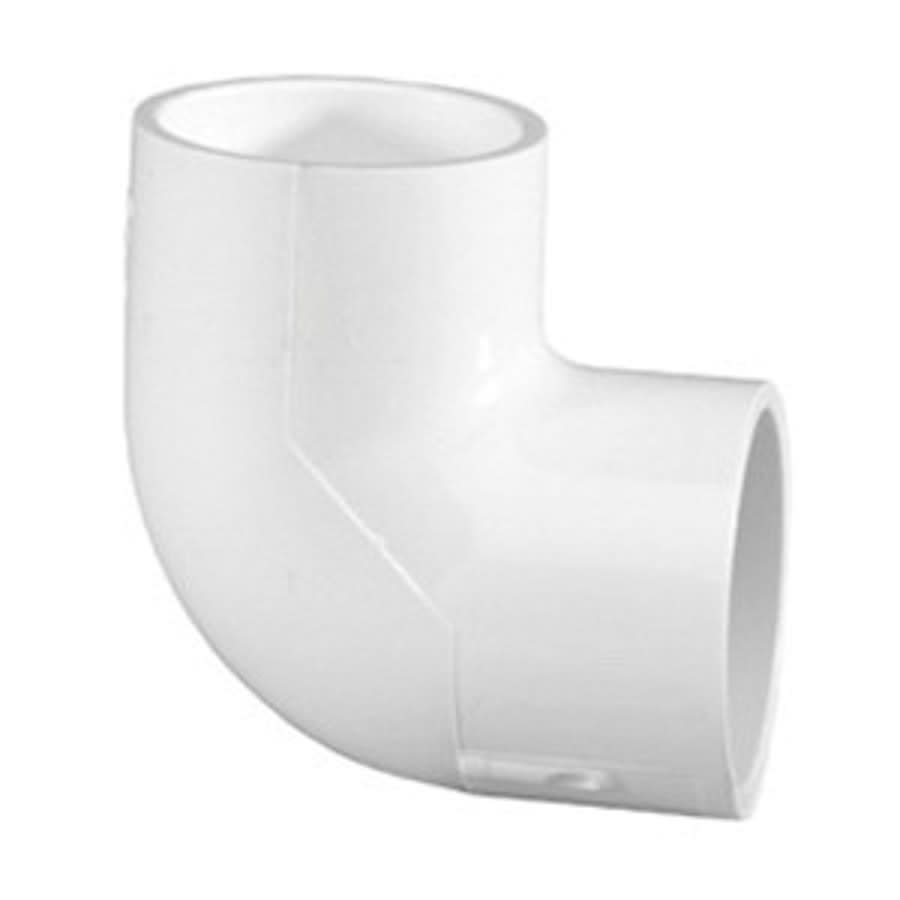 90 deg Elbow, 10 in, Socket, SCH 40/STD, PVC