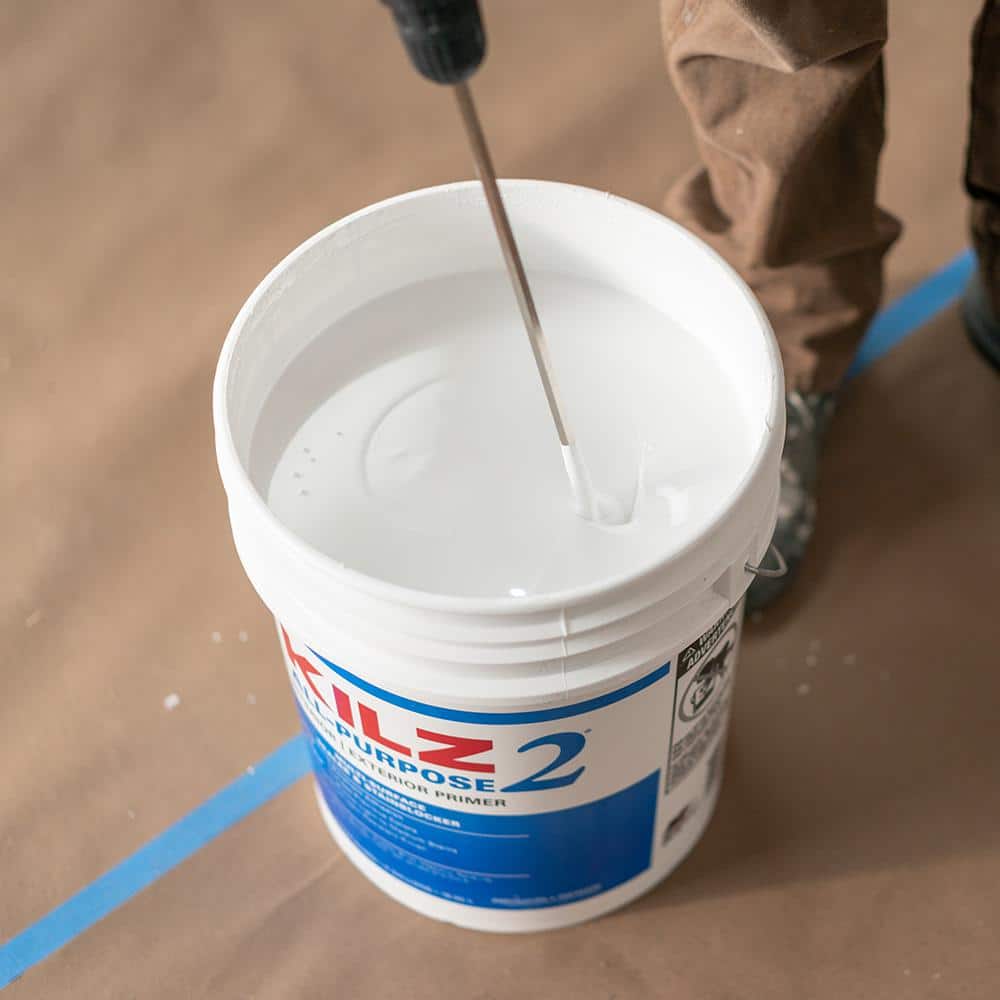 ALL PURPOSE 5 Gal. White Interior/Exterior Multi-Surface Primer, Sealer, and Stain Blocker
