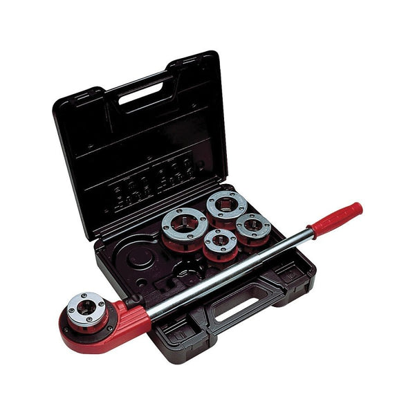 Enclosed Ratchet Threader Set, 1/2 to 1-1/4 in