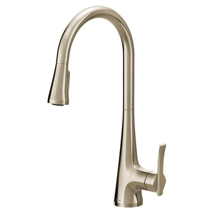 Sinema 1.5 GPM Single Hole Pull Down Kitchen Faucet with Reflex, Duralock and Duralast