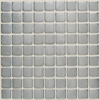Metallica Brushed Stainless Steel Square 4X4 Satin