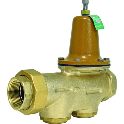 Pressure Reducing Valve, 1-1/2 in, Union FNPT x FNPT, Bronze