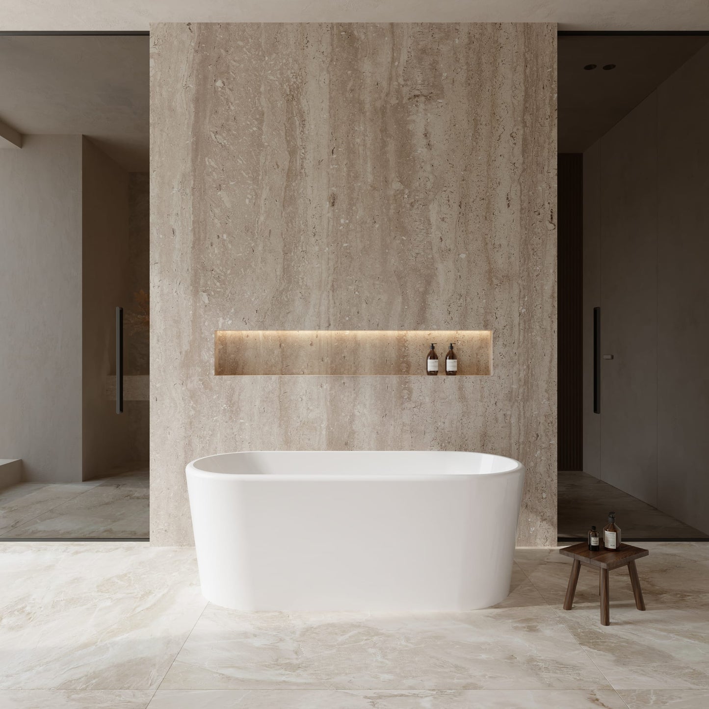 Ursula Freestanding Bathtub - 67W x 23H x 27.5D