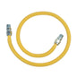 Gas Flex, 1/2 in ID, 1/2 in, MNPT, 18 in L