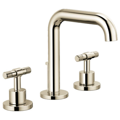 Litze 1.2 GPM Widespread Bathroom Faucet with Metal Drain Assembly - Less Handles