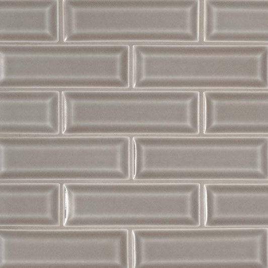 Dove Gray 2x6 Beveled Tile