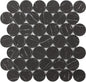 NERO MARQUINA DOTS 12X12 MOSAIC