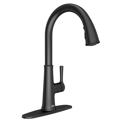 Renate 1.5 GPM Single Hole Pull Down Kitchen Faucet - Includes Escutcheon