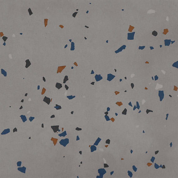 Color Story Floor Storm Gray Speckle Square 12X12 Matte