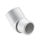 Street 45 deg Elbow, 1/2 in, Socket x Spigot, SCH 40/STD, PVC
