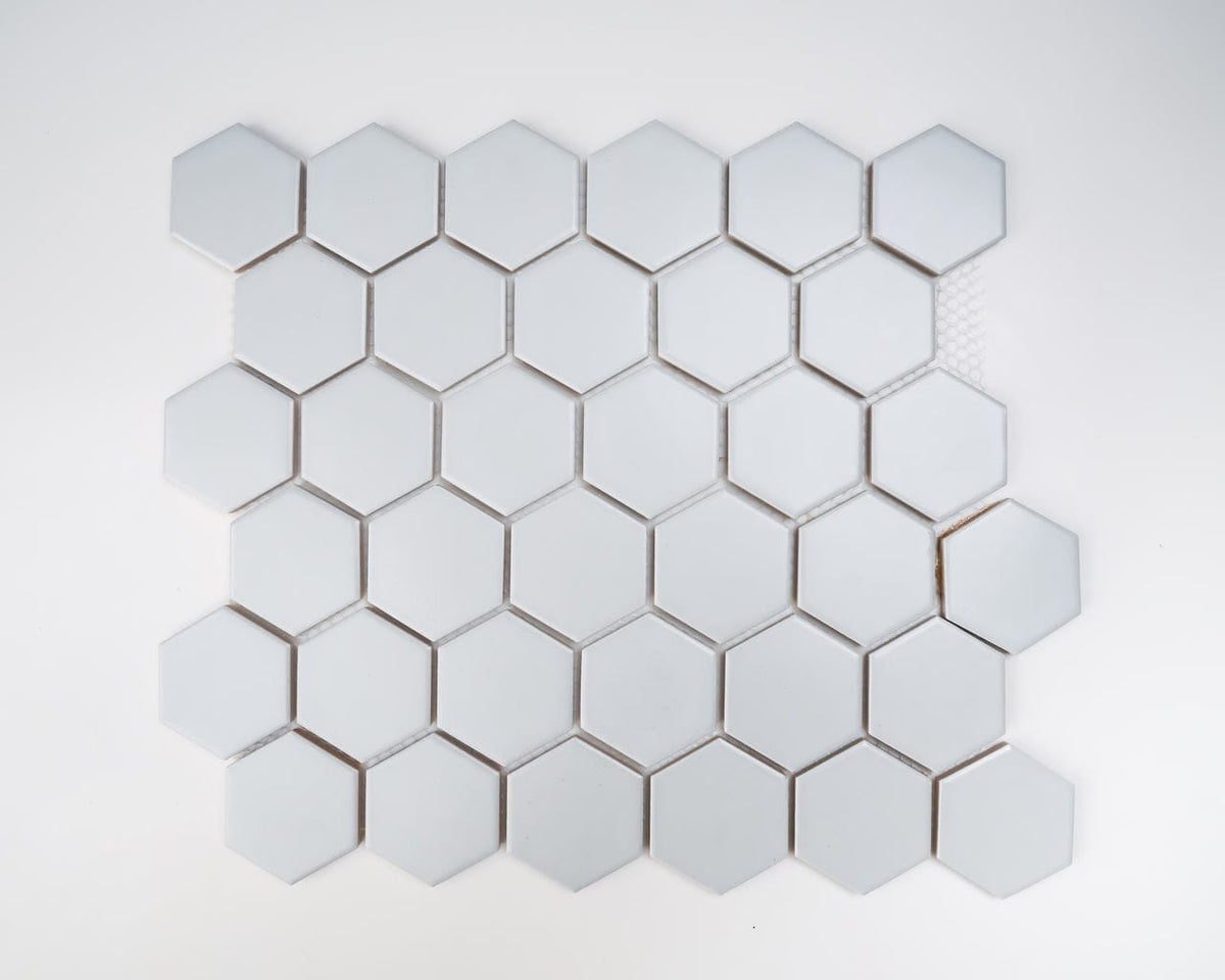 2x2 Grey Hexagon