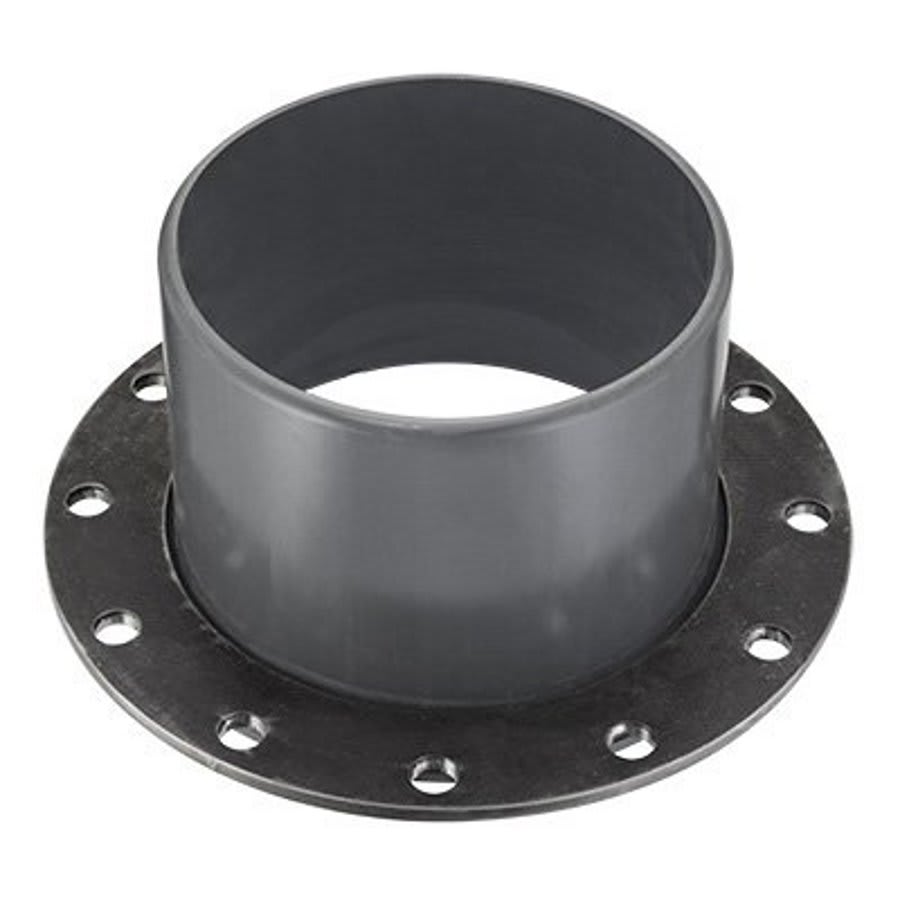 2-Piece Flange, 10 in, Socket, PVC, SCH 80/XH