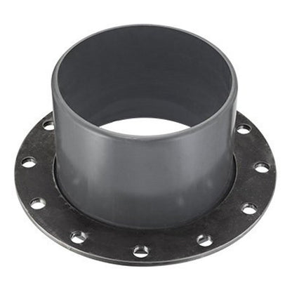 2-Piece Flange, 10 in, Socket, PVC, SCH 80/XH