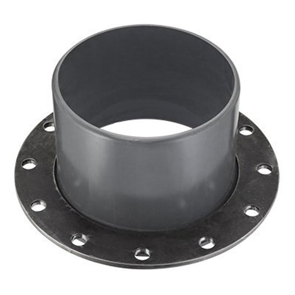2-Piece Flange, 10 in, Socket, PVC, SCH 80/XH