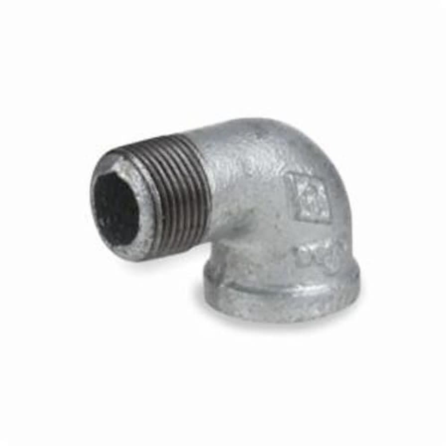 90 deg Street Elbow, 3/4 in, MNPT x FNPT, 150 lb, Malleable Iron, Galvanized