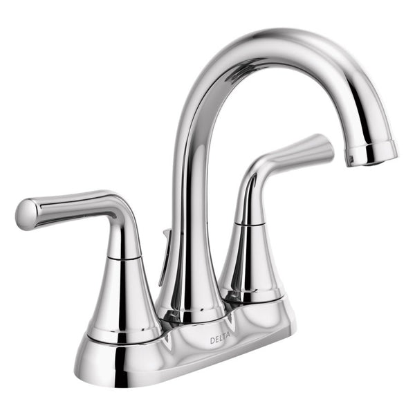 Kayra™ Centerset Lavatory Faucet, ADA, 2 Handle, 2-Hole, 1.2 gpm, Chrome