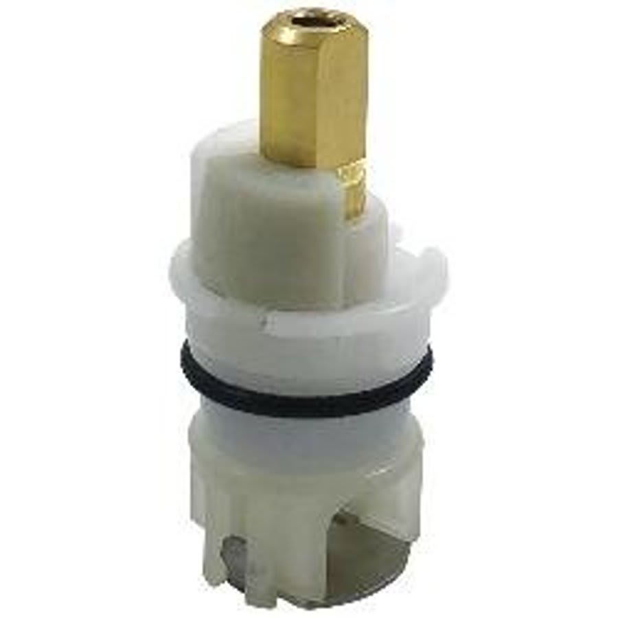 Replacement Stem Assembly With 1/4 Turn Stop, For Use With 2-Handle Faucet, Brass
