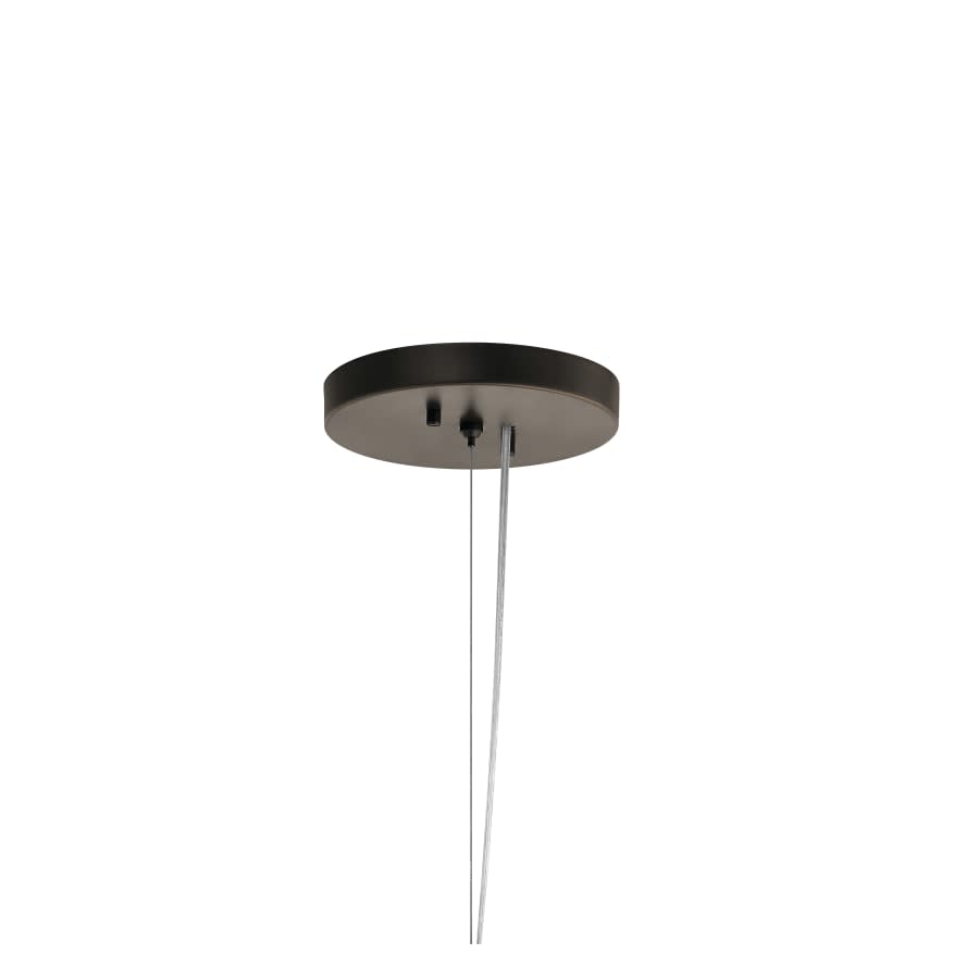 Moderne Single Light 5-1/2" Wide Integrated LED Suspension Mini Pendant