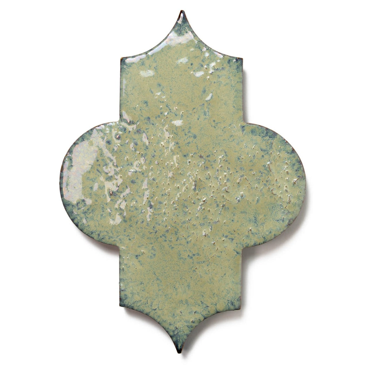 Lantern 3" x 8" Glossy Porcelain Tile in Cobalt
