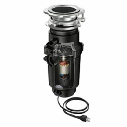 Lite™ Corded Garbage Disposal, 1/3 hp, 120 VAC, 1 ph