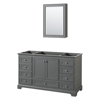 Deborah Single Bathroom Vanity - 59.25W x 34.25H x 21.5D