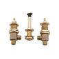 Pfirst Series™ Two Handle Universal Roman Tub Valve Only, 1/2 in, Male IP/C, Brass Body