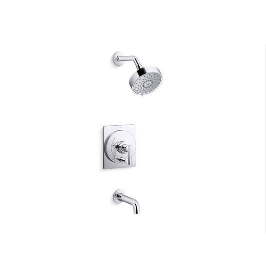 Castia™ by Studio McGee Pressure Balanced Tub & Shower Trim, Polished Chrome