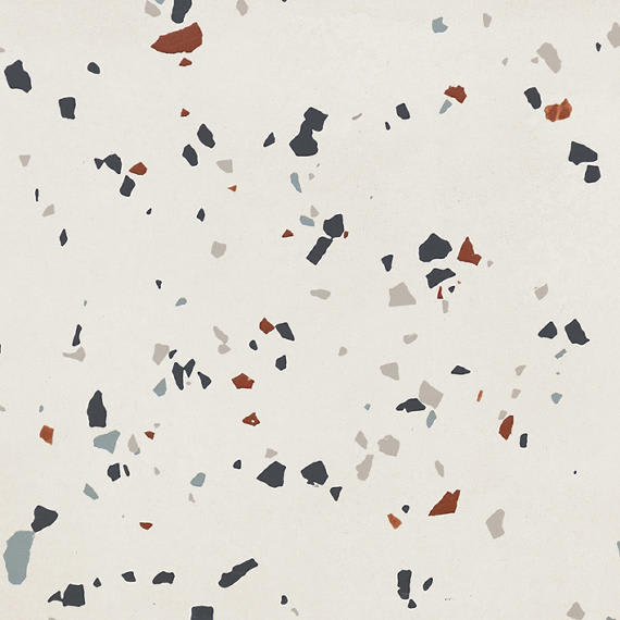 Color Story Floor Designer White Speckle Rectangle 6X24 Matte
