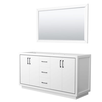 Icon Double Bathroom Vanity - 65.25W x 34.25H x 21.75D