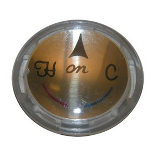 Delta #2411 Button, Stainless Steel