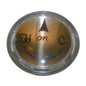 Delta #2411 Button, Stainless Steel