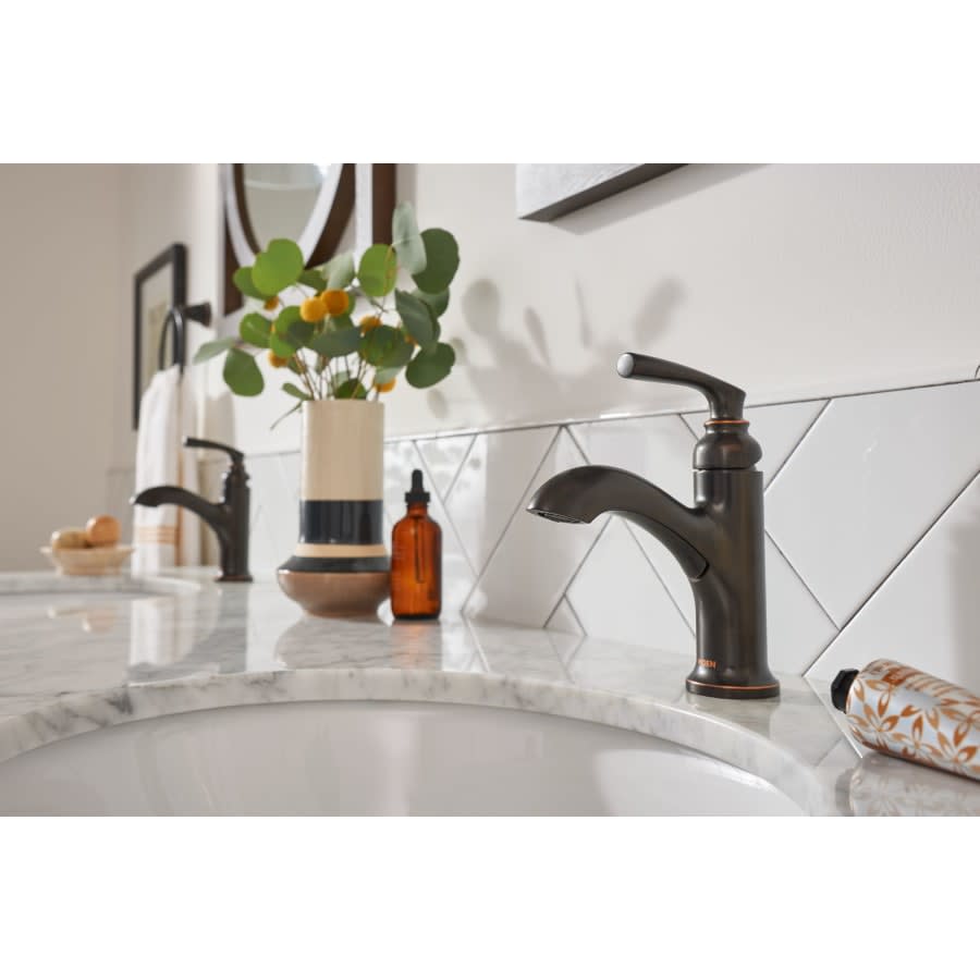 Hilliard 1.2 GPM Single Hole Bathroom Faucet with Pop-Up Drain Assembly and Duralast Technology