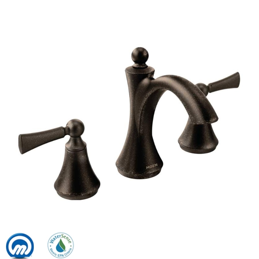 Wynford Double Handle Widespread Bathroom Faucet (Less Valve)