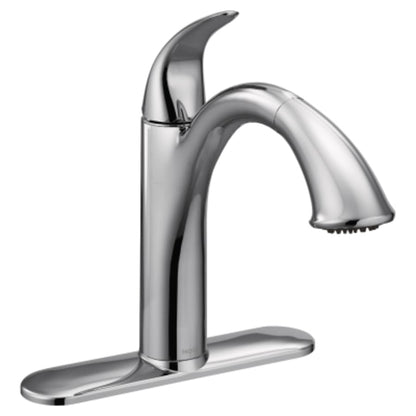 Camerist Single Handle Kitchen Faucet with Pullout Spray