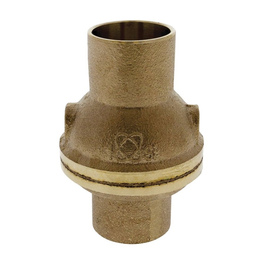 Ring Check® Spring Check Valve, 1 in, C, Bronze