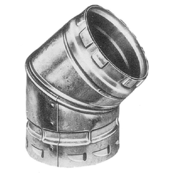 Round Vent Elbow, 5 in Dia