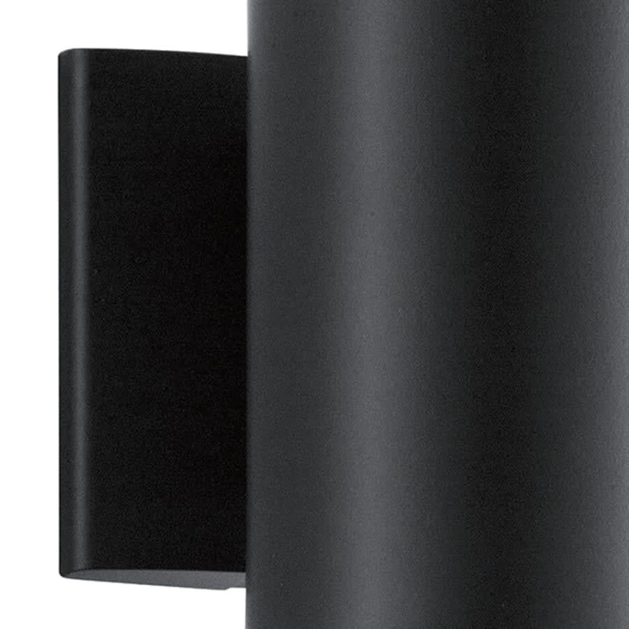 Cylinder Single Light 7" Tall Outdoor Wall Sconce