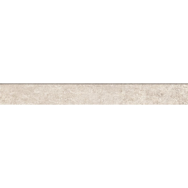 Farmhouse Living 3"x24" Matte Porcelain Bullnose in Alabaster