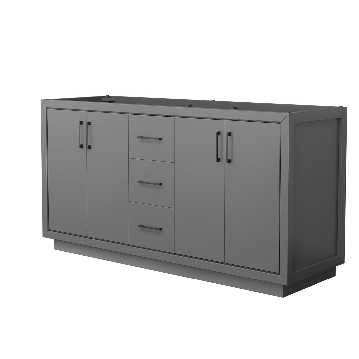 Icon Double Bathroom Vanity - 65.25W x 34.25H x 21.75D
