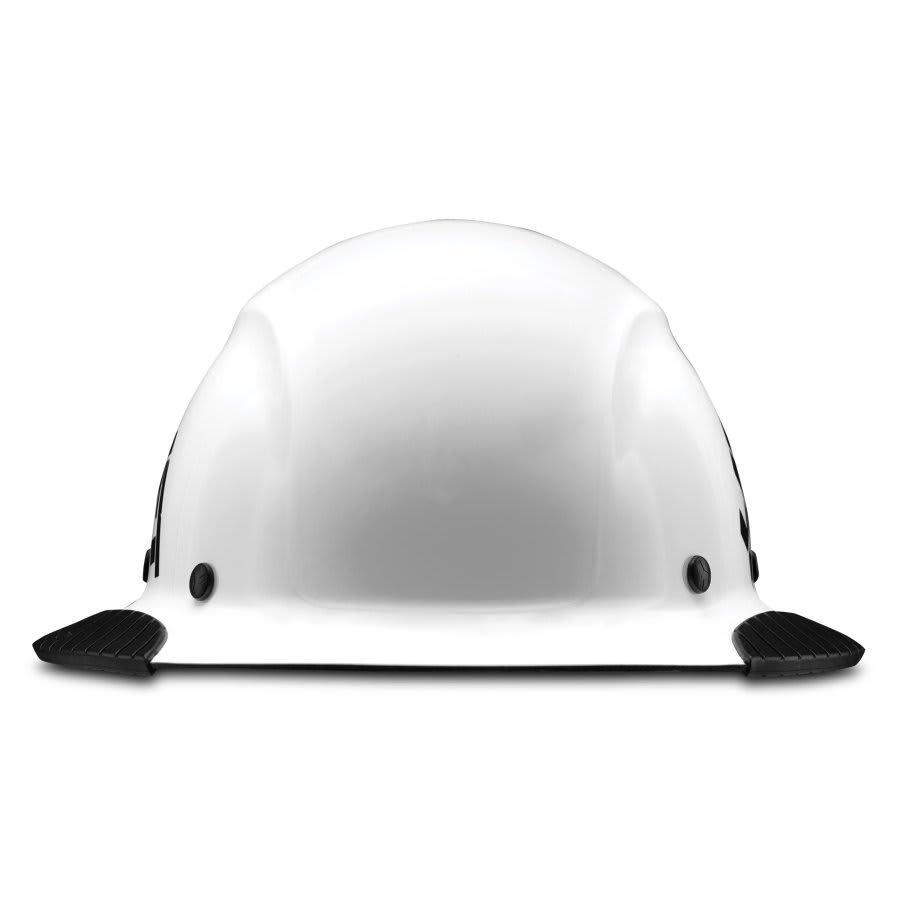 Black Camo Full Brim Carbon Fiber Hard Hat