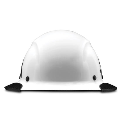 Black Camo Full Brim Carbon Fiber Hard Hat