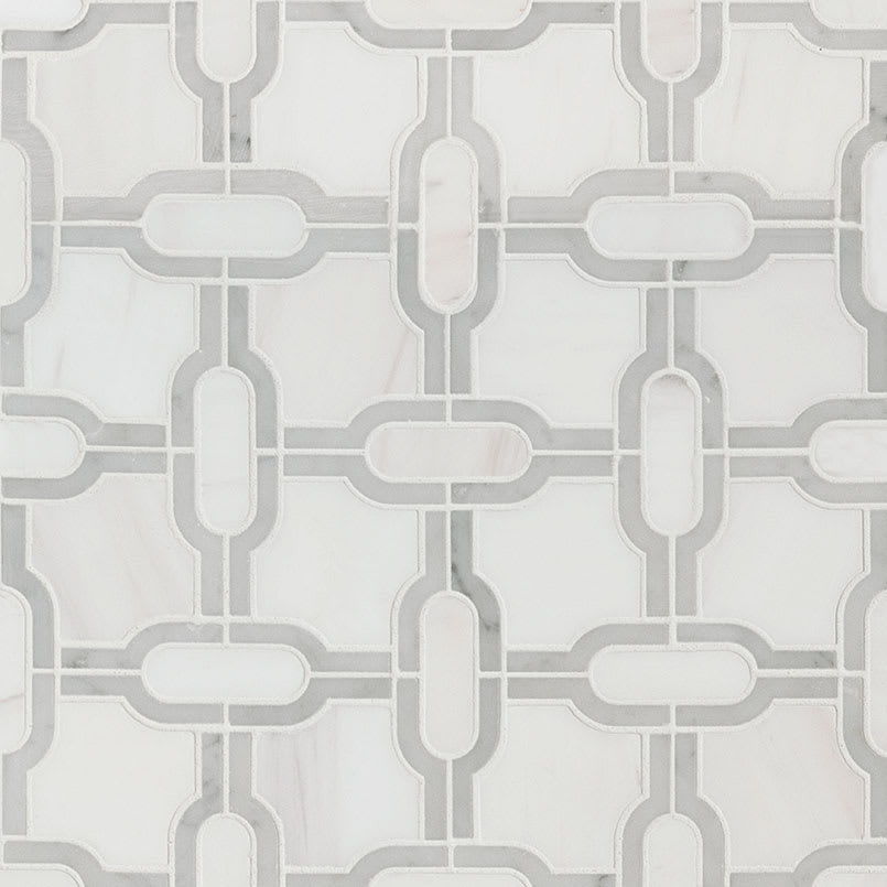 Bianco Gridwork Polished 10mm