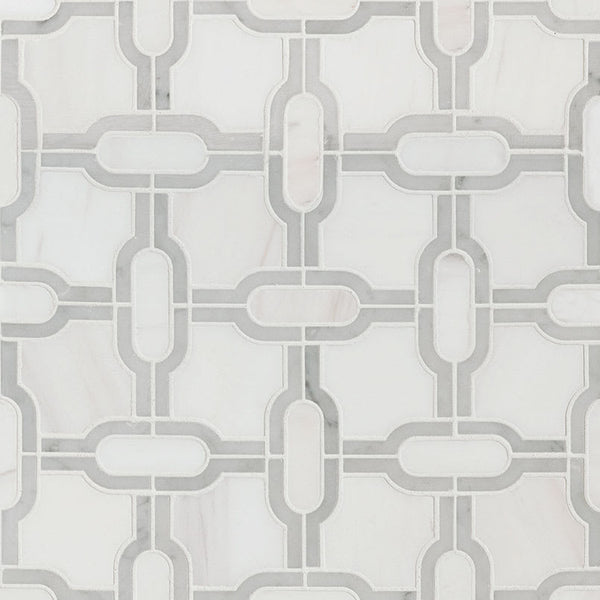 Bianco Gridwork Polished 10mm