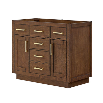 Beckett Single Bathroom Vanity with Toe Kick - 41W x 34.25H x 21.5D
