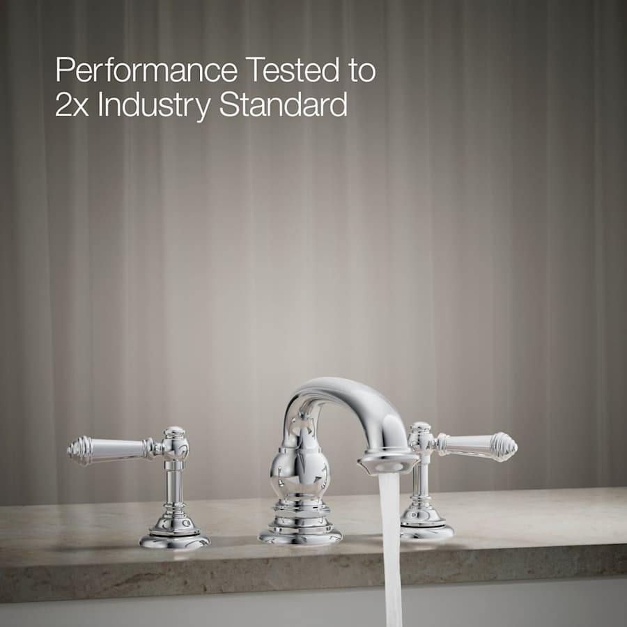 Artifacts Deck-Mount Bath Faucet Handle Trim with Lever Design