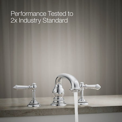 Artifacts Deck-Mount Bath Faucet Handle Trim with Lever Design