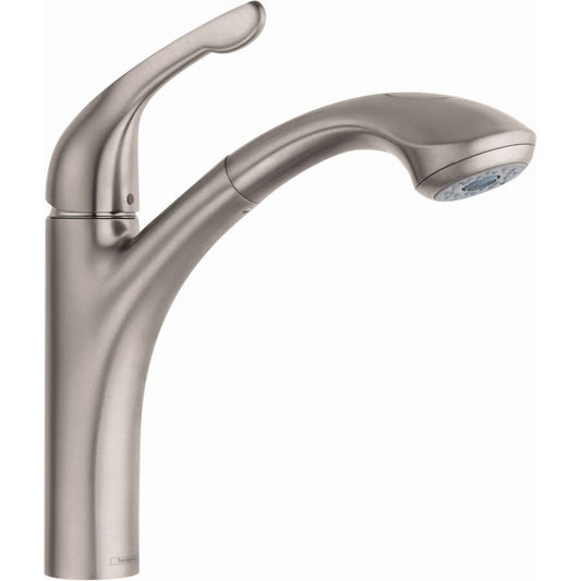 Allegro E 1.75 GPM Pull-Out Kitchen Faucet with Toggle Spray Diverter - Limited Lifetime Warranty