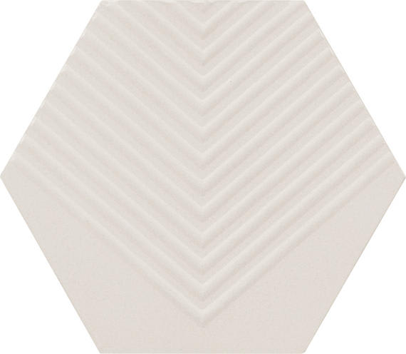 Rhyme and Reason Bone Square, Ripple Mix 6X6 Matte
