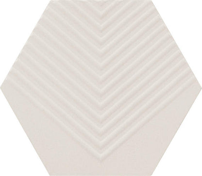 Rhyme and Reason Bone Square, Ripple Mix 6X6 Matte