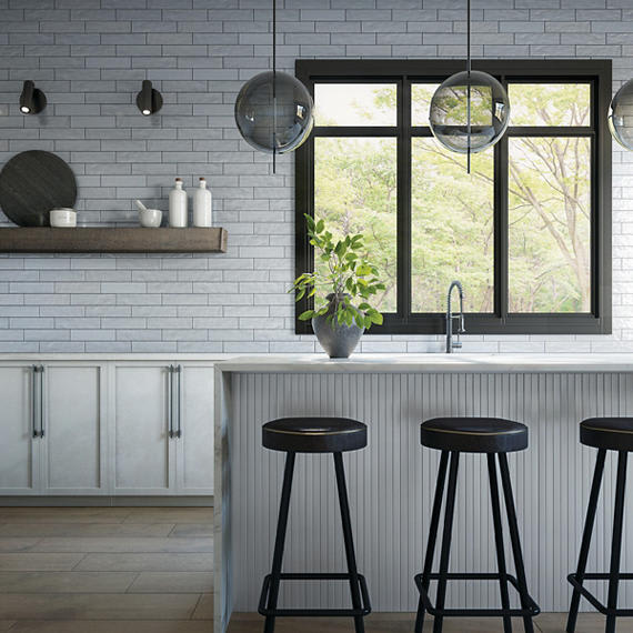 Affinity Gray Rectangle 12X24 Matte